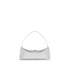 Jacquemus Le Calisso White Shoulder Bag With Engraved Snap Button In Leather Woman In White