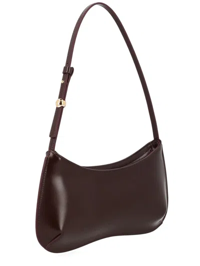 Jacquemus Shoulder Bag In Burgundy