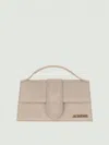Jacquemus Large The Bambino Crossbody Bag With Magnetic Closure In Sand