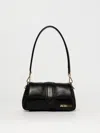 Jacquemus Womens Black Le Petit Bambino Puffy Leather Shoulder Bag In Black