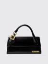 Jacquemus The Chiquito Leather Tote Bag In An Elongated Design In Black