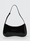 Jacquemus Versatile Shoulder Bag Adjustable Strap Smooth Finish In Black