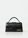 Jacquemus Le Bambino Small Leather Shoulder Bag In Black