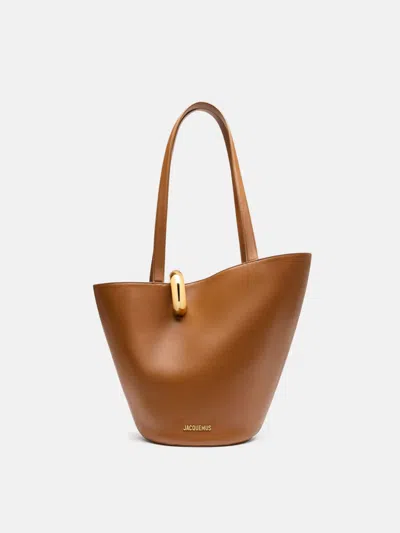 JACQUEMUS SHOULDER BAG JACQUEMUS WOMAN COLOR BROWN,G74141032