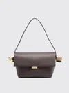 Jacquemus Round Cross-body Bag Top Handle In Brown