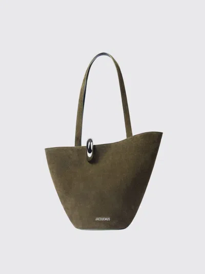 Jacquemus Shoulder Bag  Woman Color Kaki In Brown