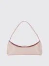 Jacquemus Smooth Pink Leather Le Calisso Handbag In Pink