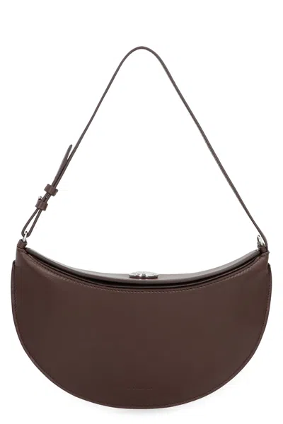 JACQUEMUS SHOULDER BAG LE PETITE OVAL IN LEATHER