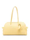 Jacquemus Shoulder Bag 'the Turismo' In Yellow Leather In Yellow