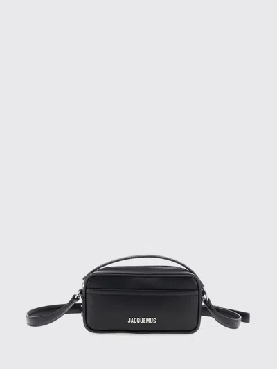 Jacquemus Shoulder Bag Men In Black