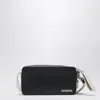 Jacquemus Shoulder Bag The Horizontal Black Rope Men In Black