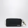 Jacquemus Shoulder Bag The Horizontal Black Rope Men In Black
