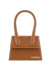 Jacquemus Le Chiquito Moyen Handbag In Brown