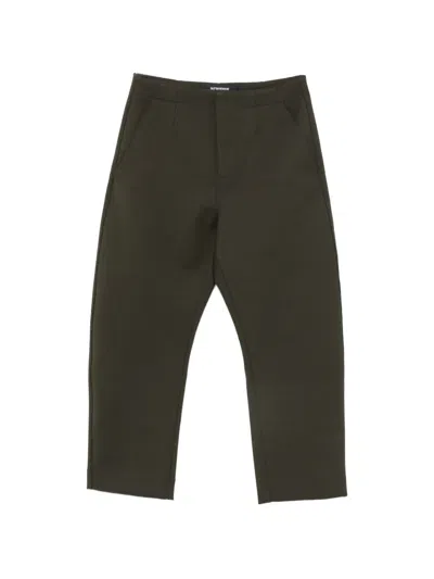 Jacquemus Side-pockets Trousers In Brown