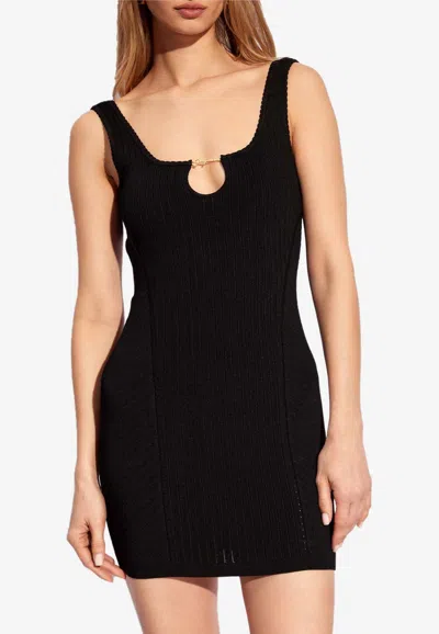 JACQUEMUS SIERRA RIBBED MINI DRESS