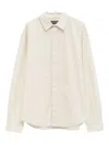 Jacquemus Camicia Henri Con Ricamo Sul Retro In White