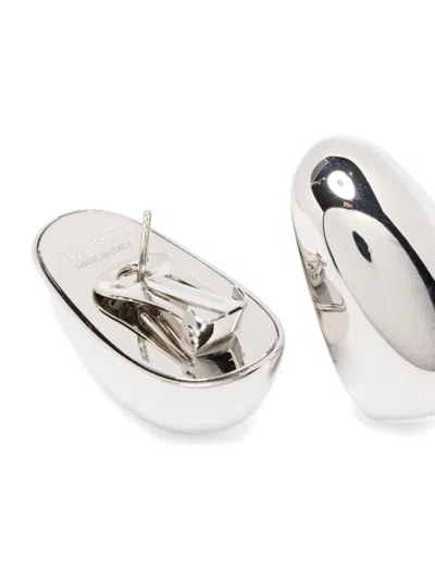 Jacquemus Women Silver Drop Earrings In Multi