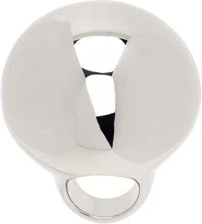Jacquemus Silver La Croisière 'the Salon' Ring In 980 Silver