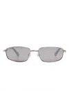 Jacquemus Full Frame Sunglasses In Metallic