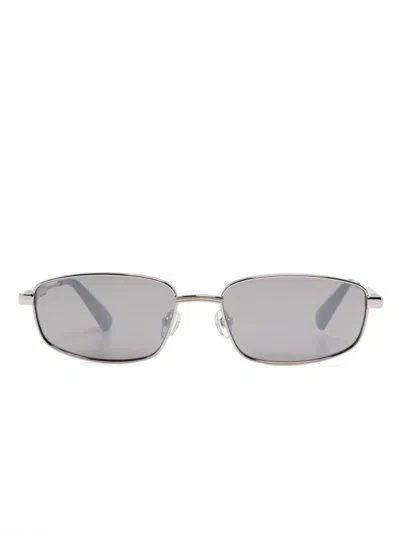 JACQUEMUS Silver sunglasses JACQUEMUS