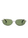 Jacquemus Multicolor Silver-tone Sunglasses