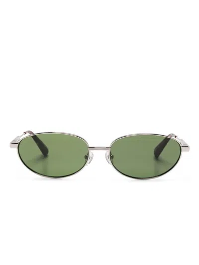 Jacquemus Silver-tone Sunglasses In Multi