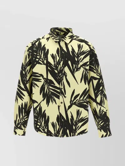 Jacquemus 'the Simon Canvas Shirt' In Animal Print