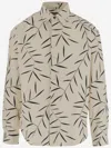 Jacquemus 'simon Leaf Print Shirt' In Multi