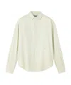 Jacquemus Simon Long-sleeved Shirt In Red