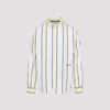 Jacquemus Simon Shirt Buttoned Cuffs Striped Pattern