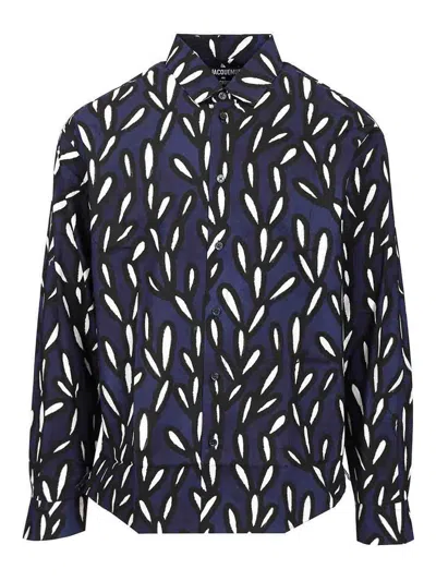 Jacquemus Simon Shirt In Blue