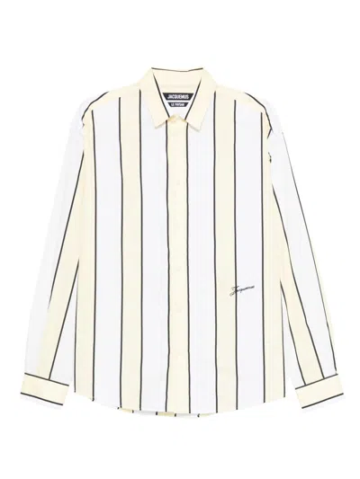 Jacquemus Simon Shirt In Neutral