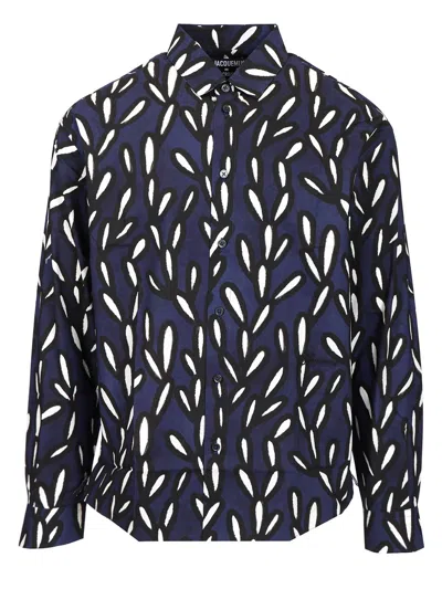 JACQUEMUS SIMON SHIRTS BLUE