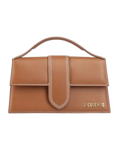 Jacquemus Simple Medium Shoulder Bag In Brown