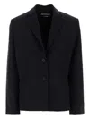 Jacquemus Modern Square Cut Jacket In Blue