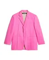 Jacquemus Single-breasted Blazer In Pink
