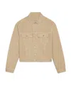 Jacquemus Tan Les Classiques 'la Veste De-nîmes' Denim Jacket In Nude