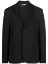 Jacquemus Disgreghi Wool-twill Blazer In Black