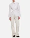 Jacquemus Single Pocket Fitted Shirt In White