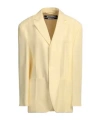 Jacquemus Single-breasted Blazer In Yellow