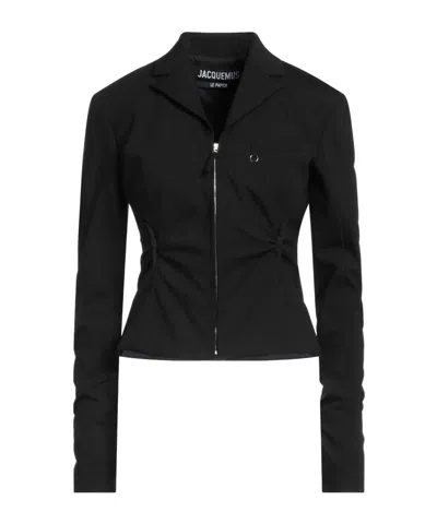 Jacquemus Single-breasted Suit Jacket In Black