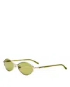 Jacquemus Sirocco Angular Sunglasses, 57mm In Neutral