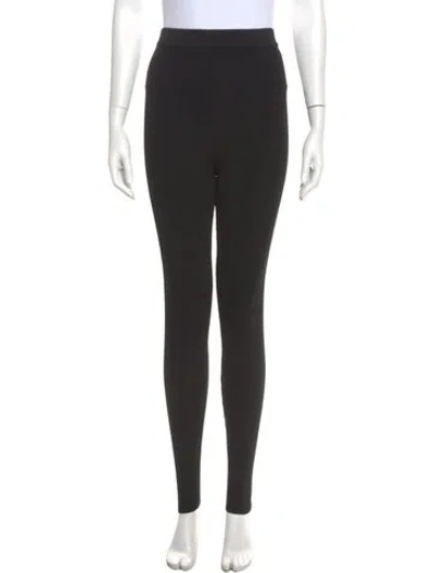Pre-owned Jacquemus Skinny Leg Pants In Black