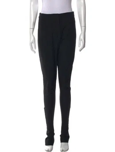 Pre-owned Jacquemus Skinny Leg Pants In Black