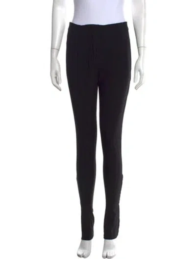 Pre-owned Jacquemus Skinny Leg Pants In Black