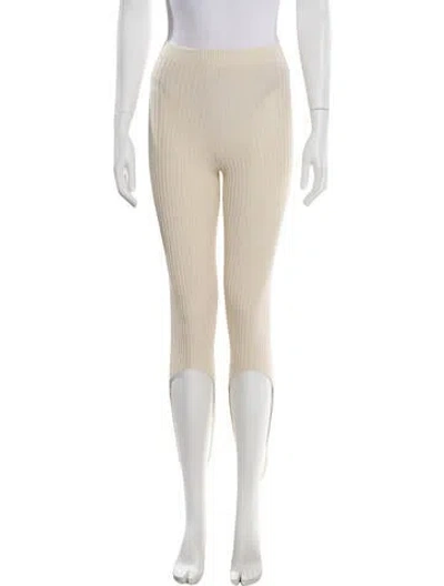 Pre-owned Jacquemus Skinny Leg Pants In Neutral