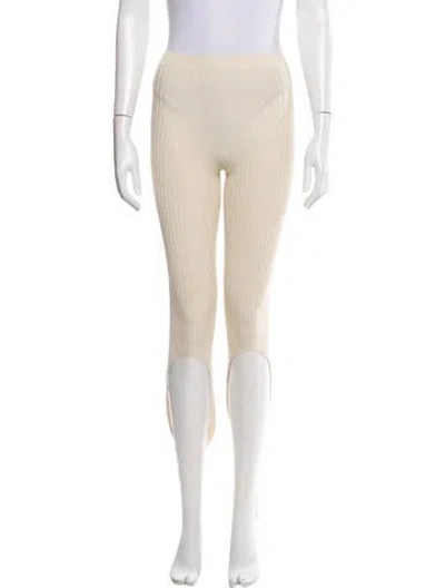 Pre-owned Jacquemus Skinny Leg Pants In Neutral