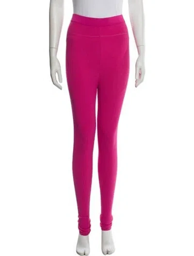 Pre-owned Jacquemus Skinny Leg Pants In Pink