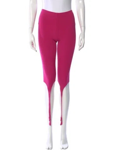 Pre-owned Jacquemus Skinny Leg Pants In Pink