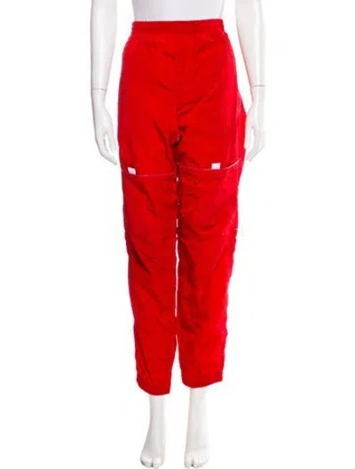 Pre-owned Jacquemus Skinny Leg Pants In Red